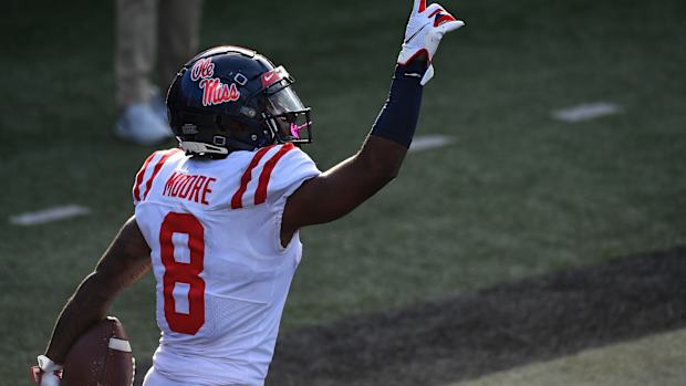 Ole Miss WR Elijah Moore